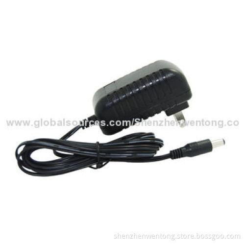 12W UL Plug Regulated DC Power Supplies for Digital Products